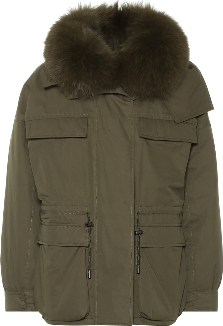 Army By Yves Salomon Fur-trimmed parka