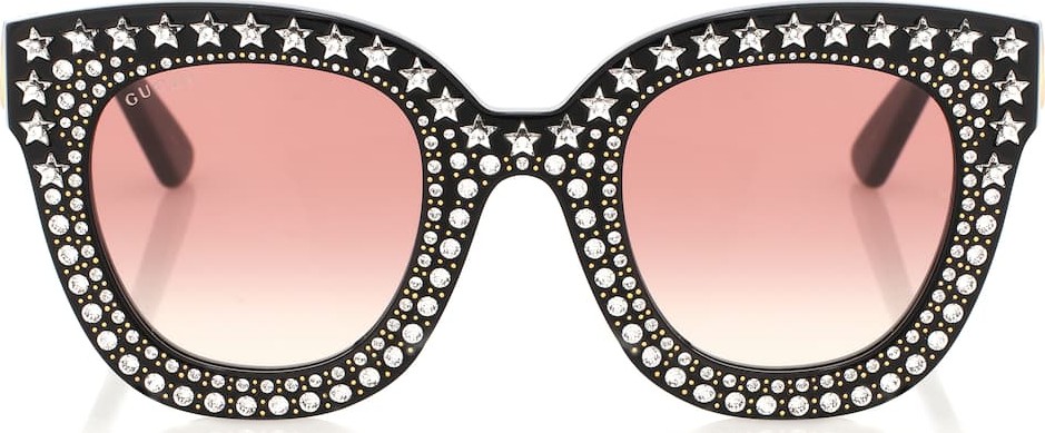 Gucci Embellished cat-eye sunglasses