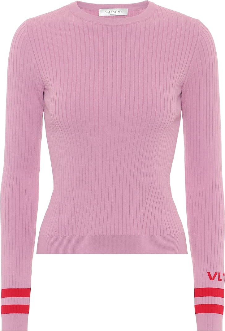 Valentino Ribbed-knit sweater