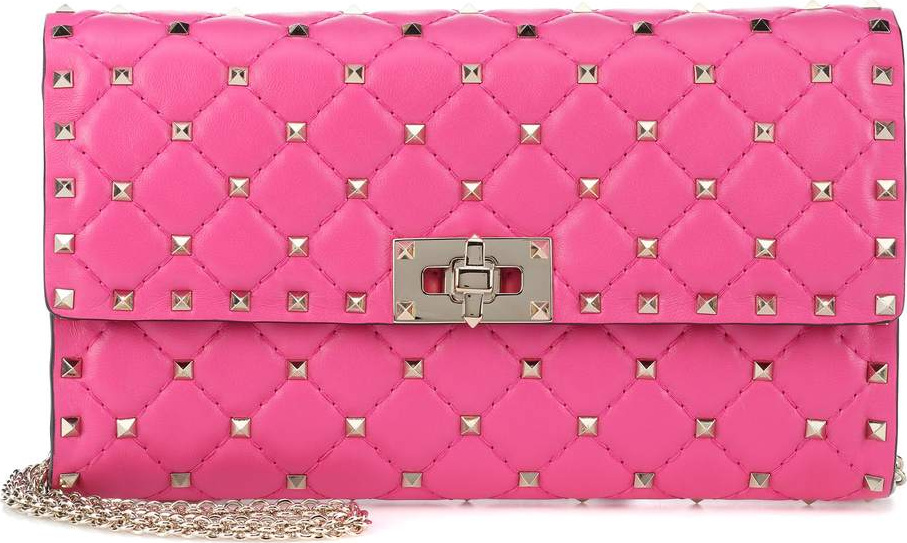 Valentino Valentino Garavani Rockstud Spike leather shoulder bag
