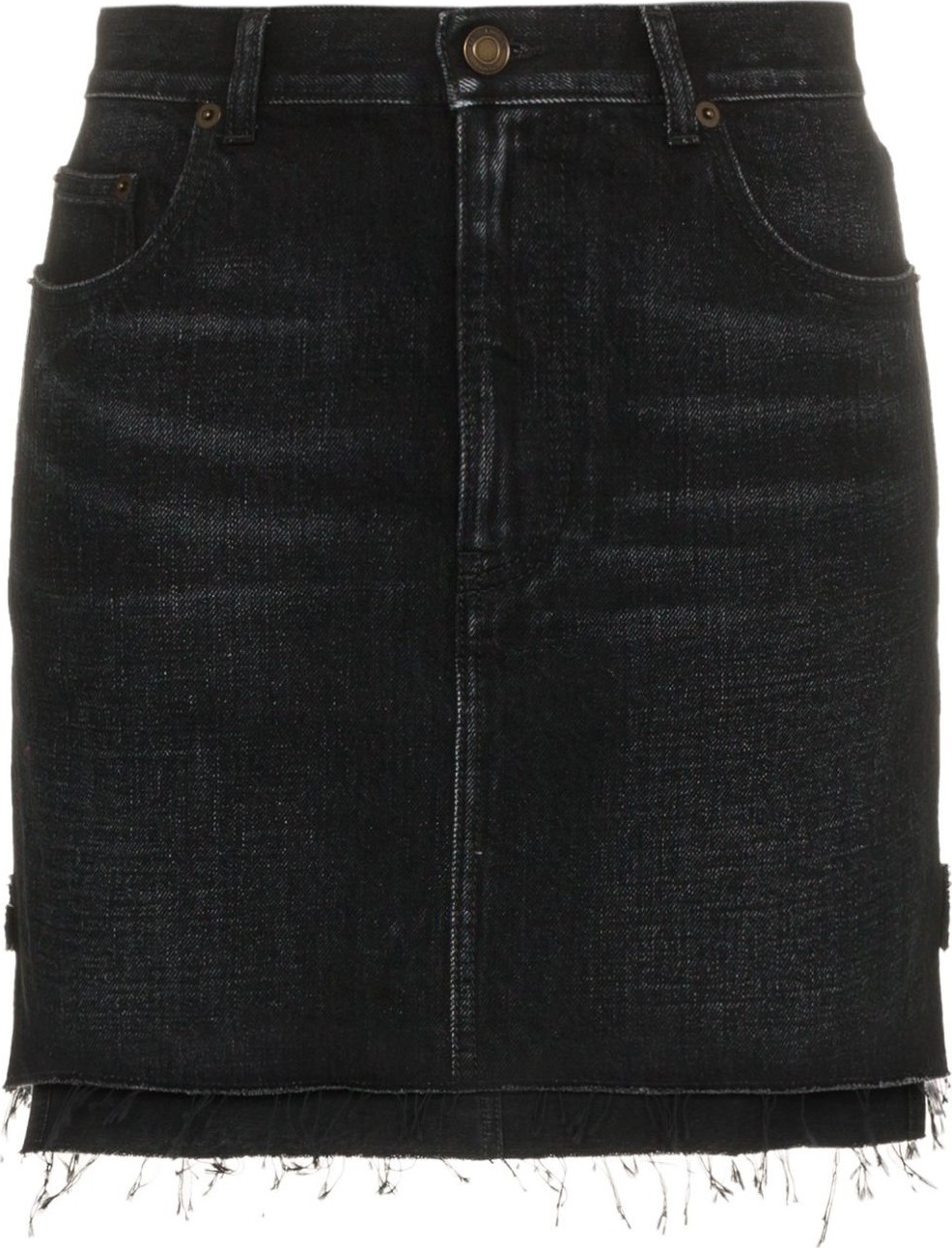 Saint Laurent denim skirt
