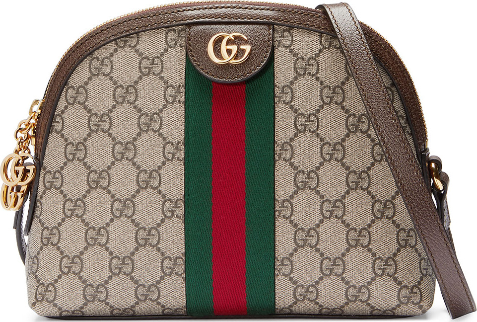 Gucci Linea Dragoni GG Supreme Canvas Small Shoulder Bag