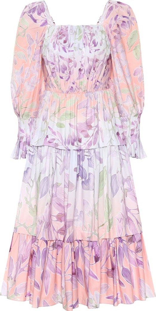 Peter Pilotto Floral cotton dress