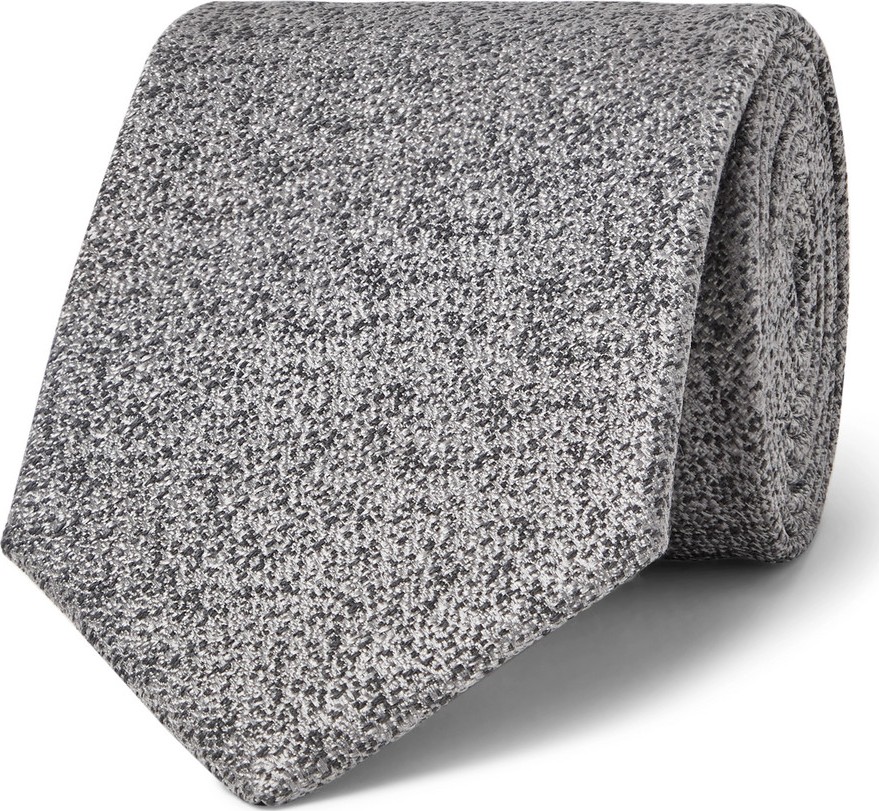 Charvet 7.5cm Silk and Wool-Blend Tie
