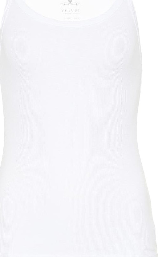 Velvet By Graham & Spencer Aliza cotton tank top