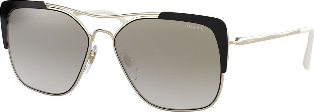 Prada Metal Rectangle Sunglasses