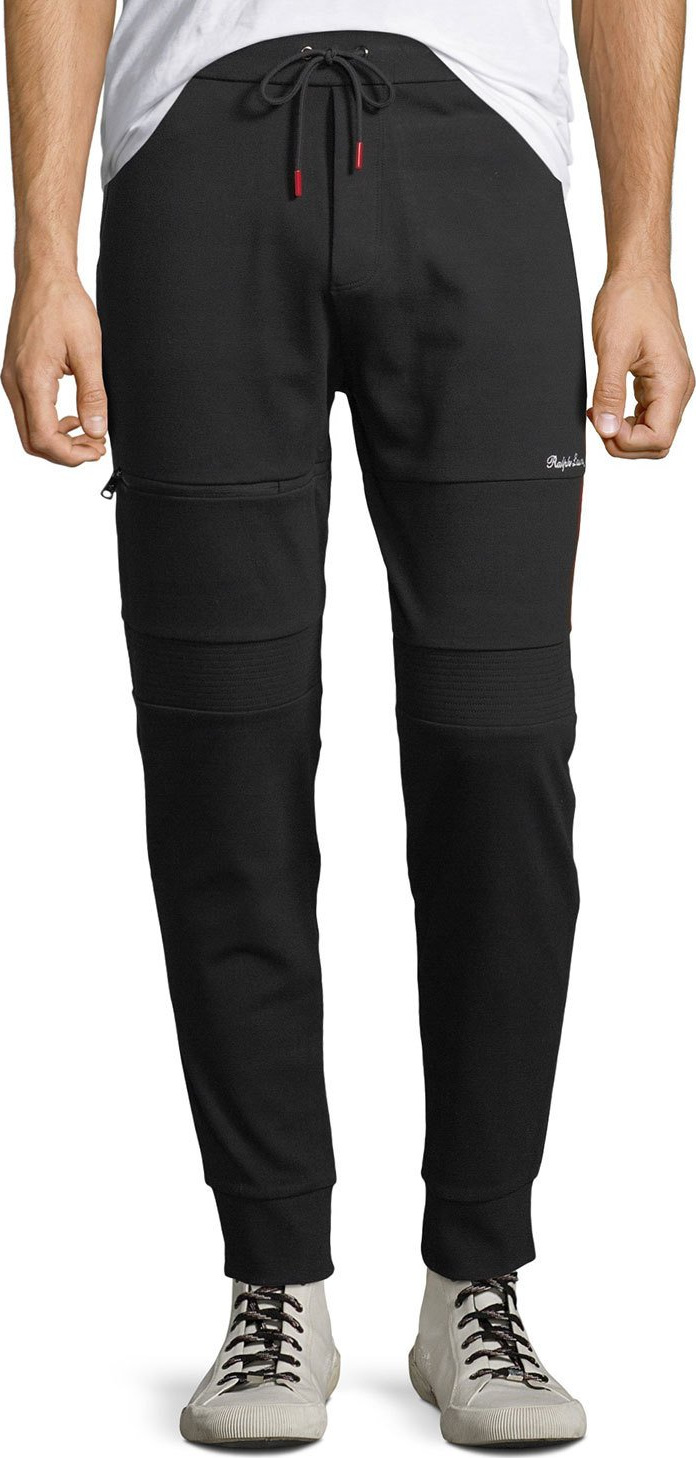 Ralph Lauren Contrast-Striped Track Pants