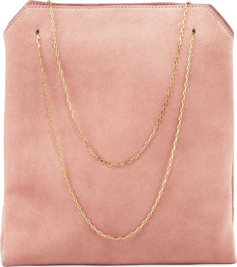 THE ROW Small Suede Lunch Bag