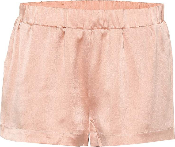 Asceno Silk pajama shorts