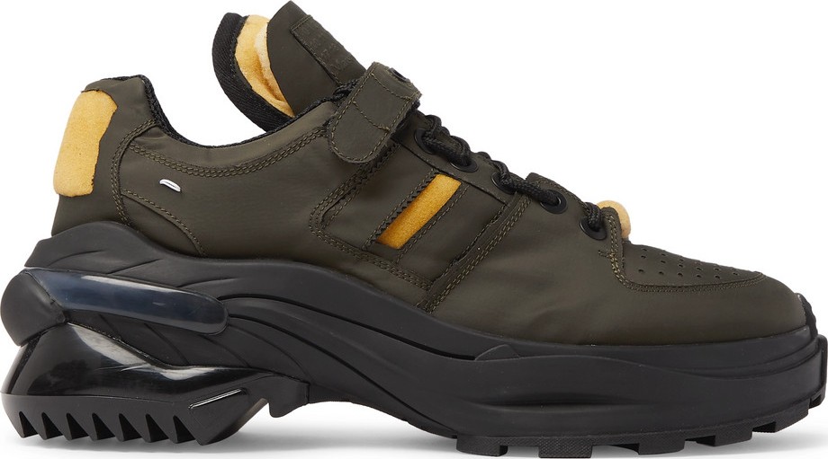 Maison Margiela Retro Fit Nylon Sneakers