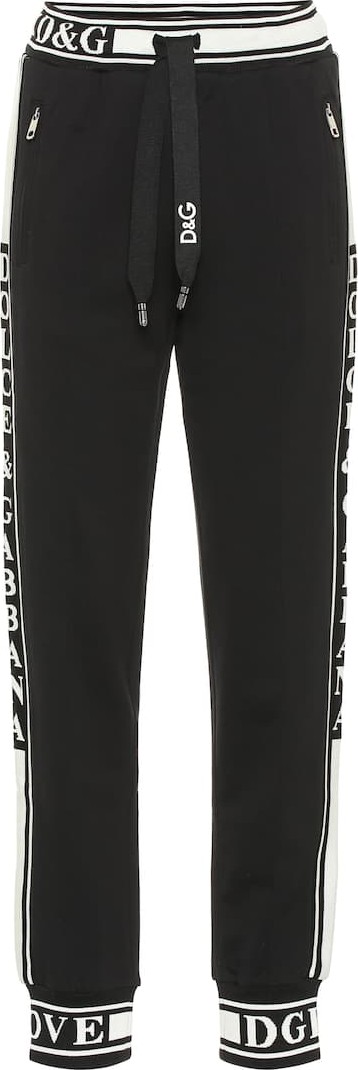 Dolce & Gabbana Logo cotton trackpants