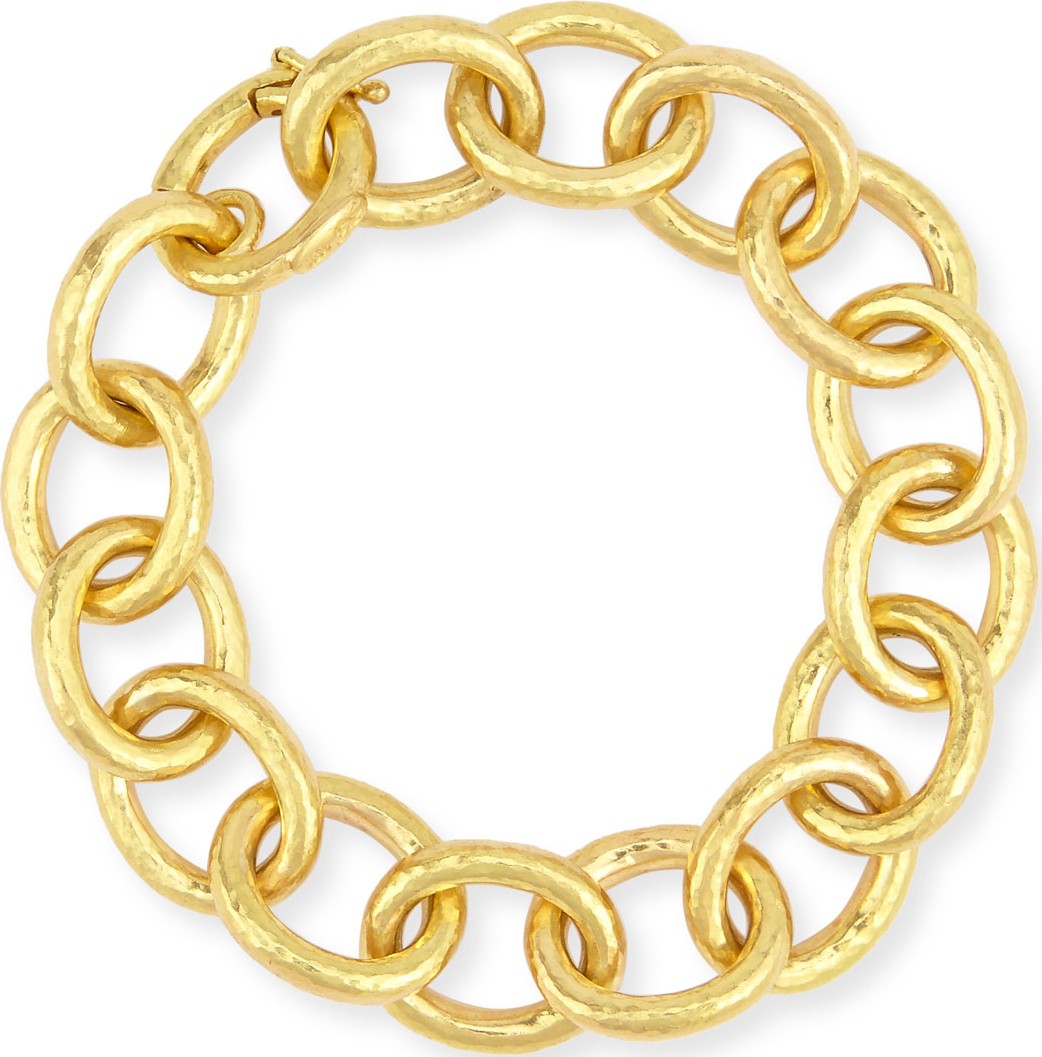 Elizabeth Locke Volterra 19K Gold Link Bracelet
