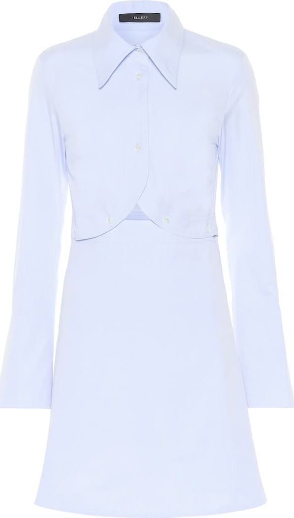 Ellery Double Helix cotton shirt dress