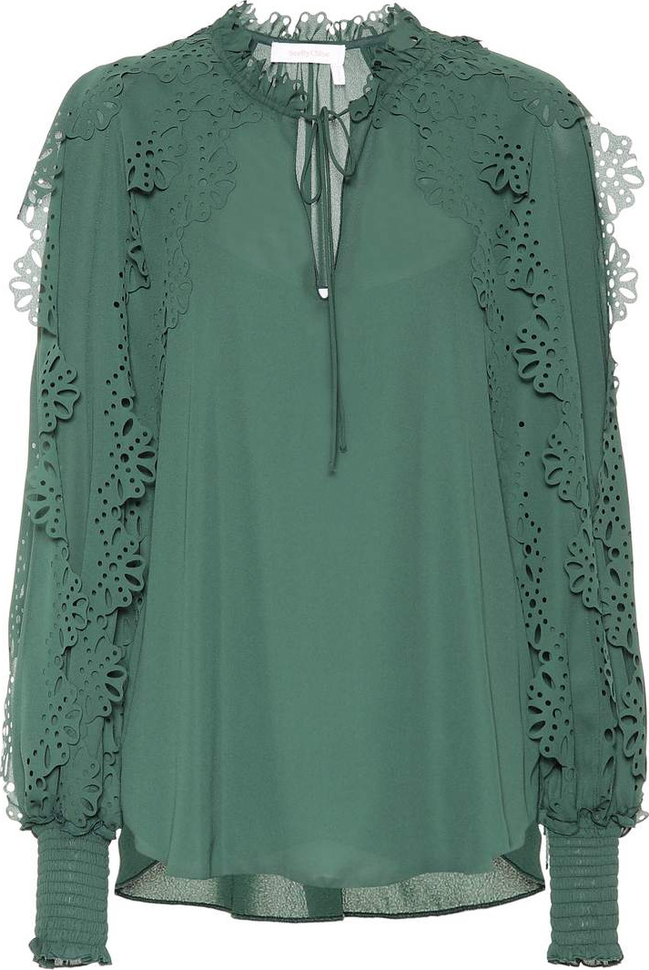 See By Chloé Tie-neck blouse