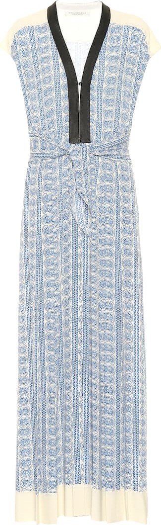 Philosophy Di Lorenzo Serafini Paisley crêpe maxi dress