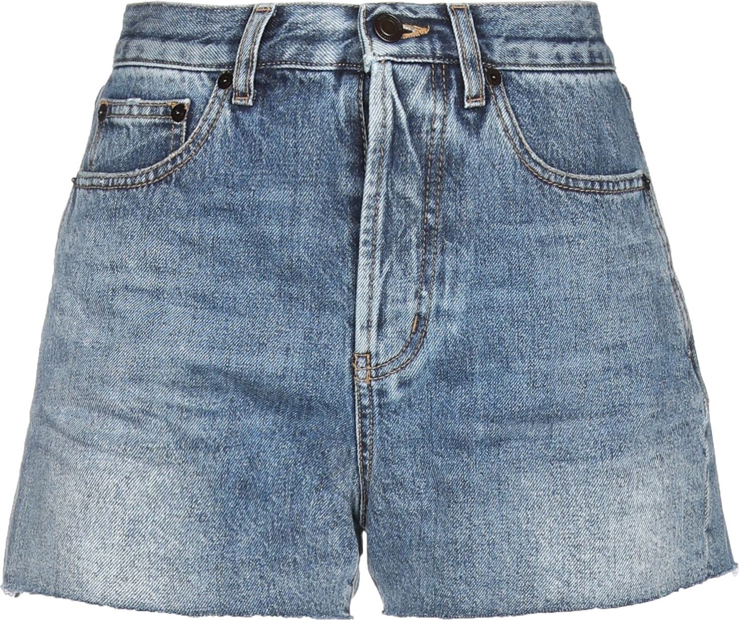 Saint Laurent Denim Shorts