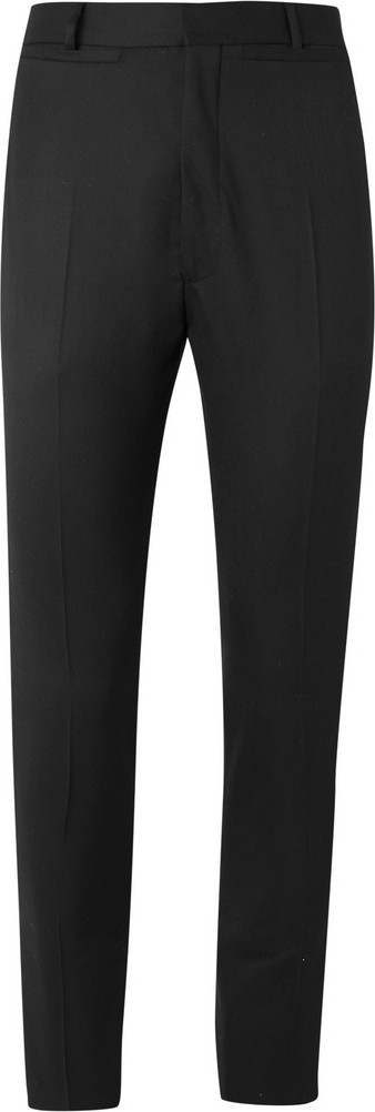 Cmmn Swdn Black Samson Sailor Slim-Fit Wool Trousers