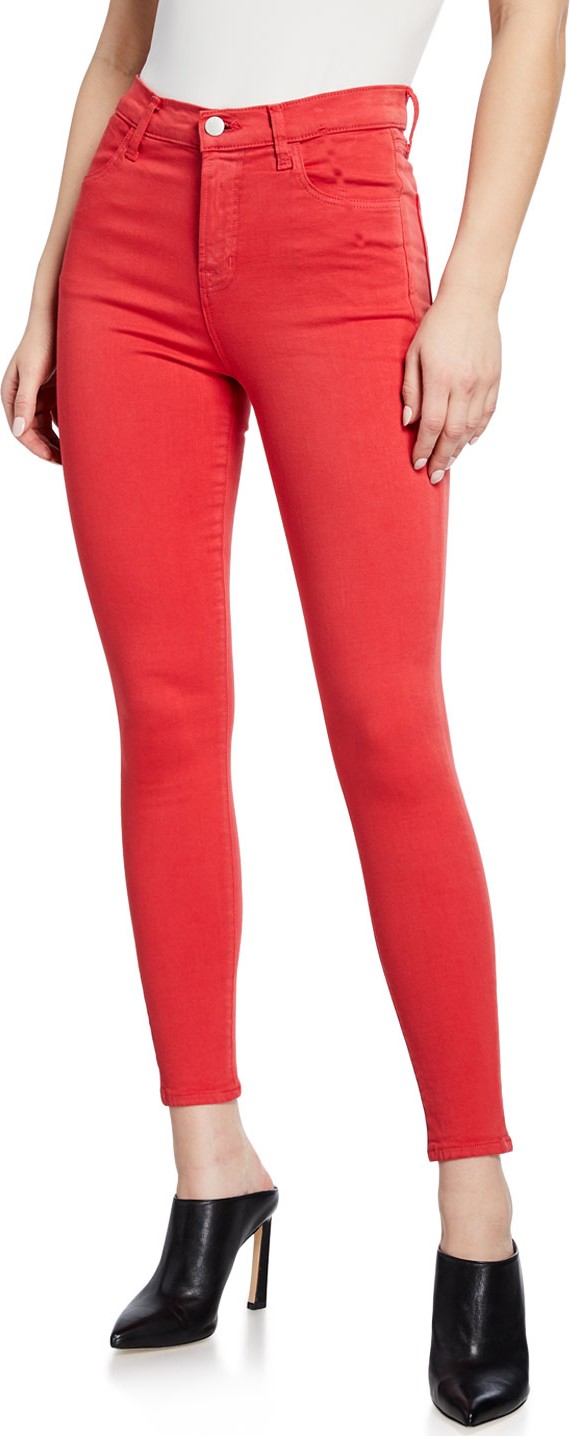 J BRAND Alana High-Rise Cropped Skinny Jeans