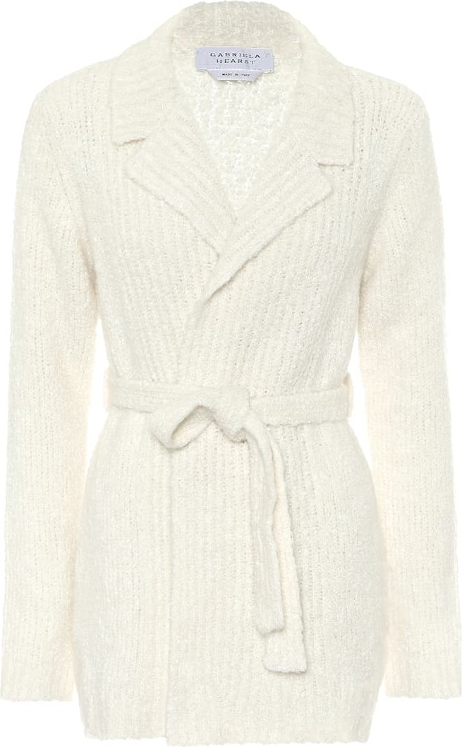 Gabriela Hearst Ribbed-knit cashmere cardigan