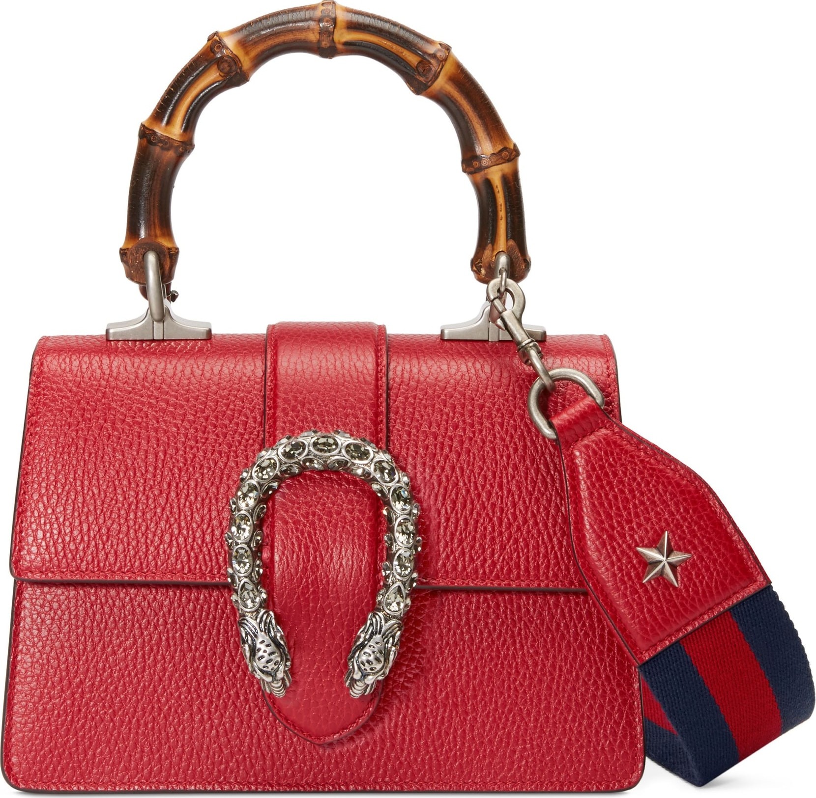 Gucci Mini Dionysus Leather Top Handle Satchel