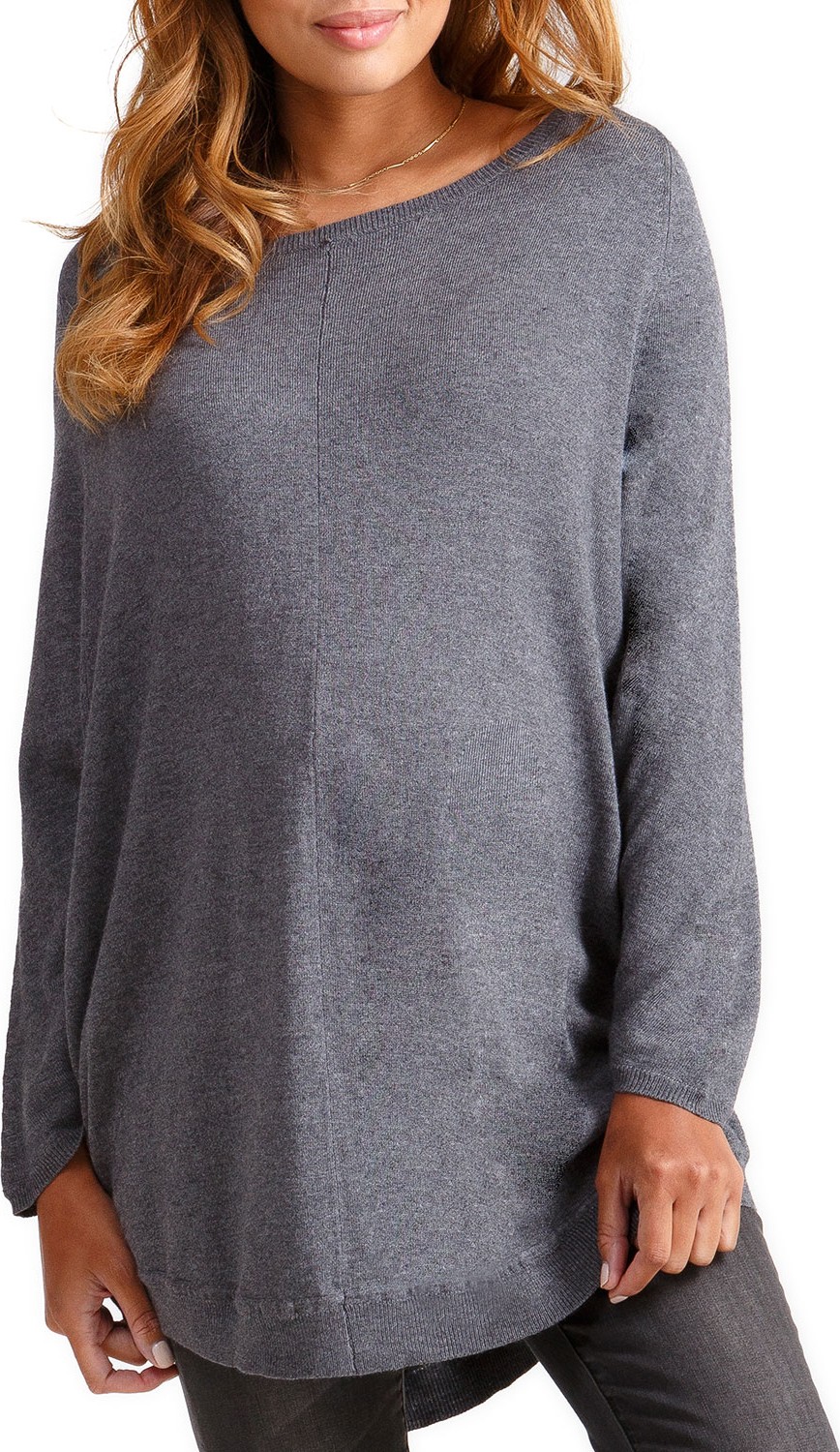 Ingrid & Isabel Maternity Long-Sleeve Batwing Poncho Sweater