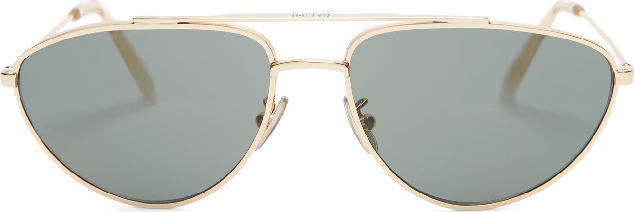 Celine Aviator metal sunglasses