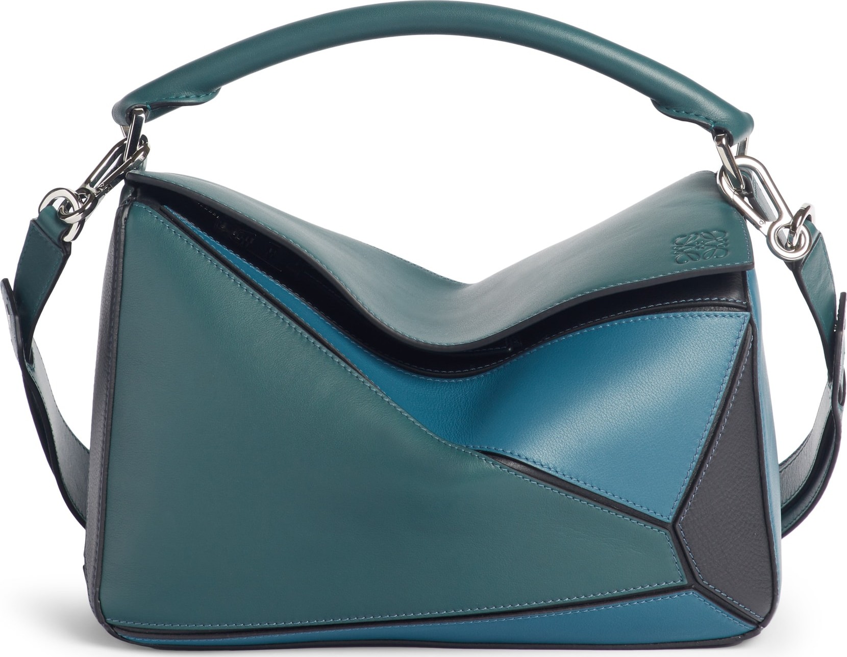 LOEWE Medium Puzzle Calfskin Leather Shoulder Bag