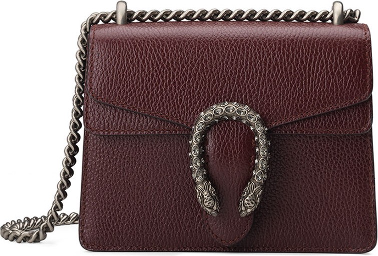 Gucci Dionysus Leather Crystal Mini Bag