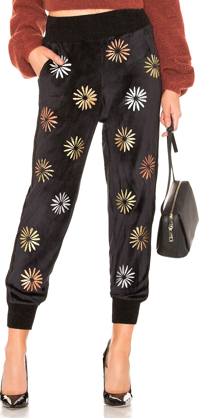 Splendid x MARGHERITA Velluto Daisy Jogger