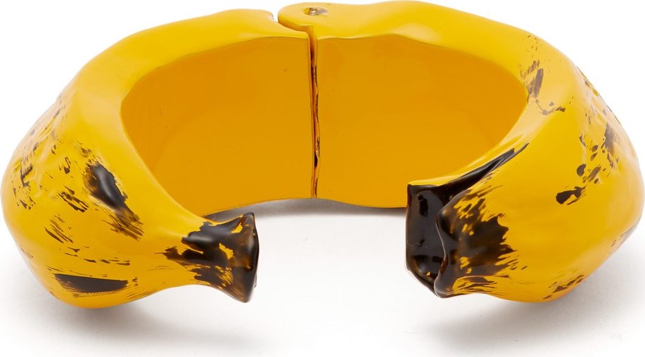 Wai Wai X Betina de Luca banana hinged bracelet