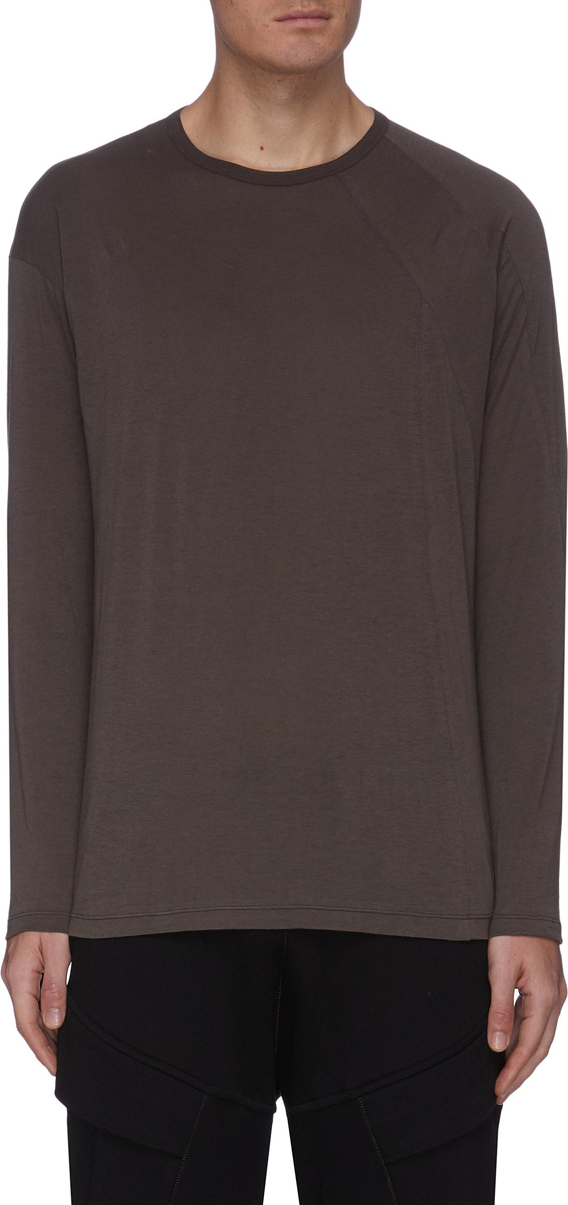 The Viridi-Anne Cut-And-Sew Sleeve T-shirt