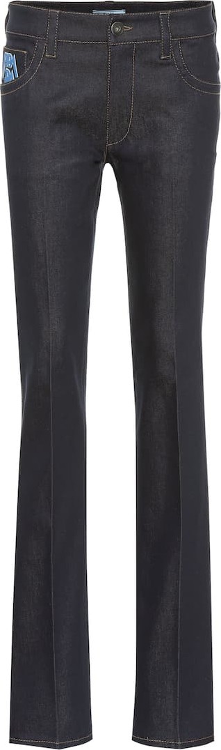 Prada High-rise straight jeans