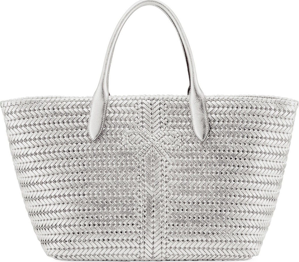 Anya Hindmarch The Neeson Metallic Large Tote Bag