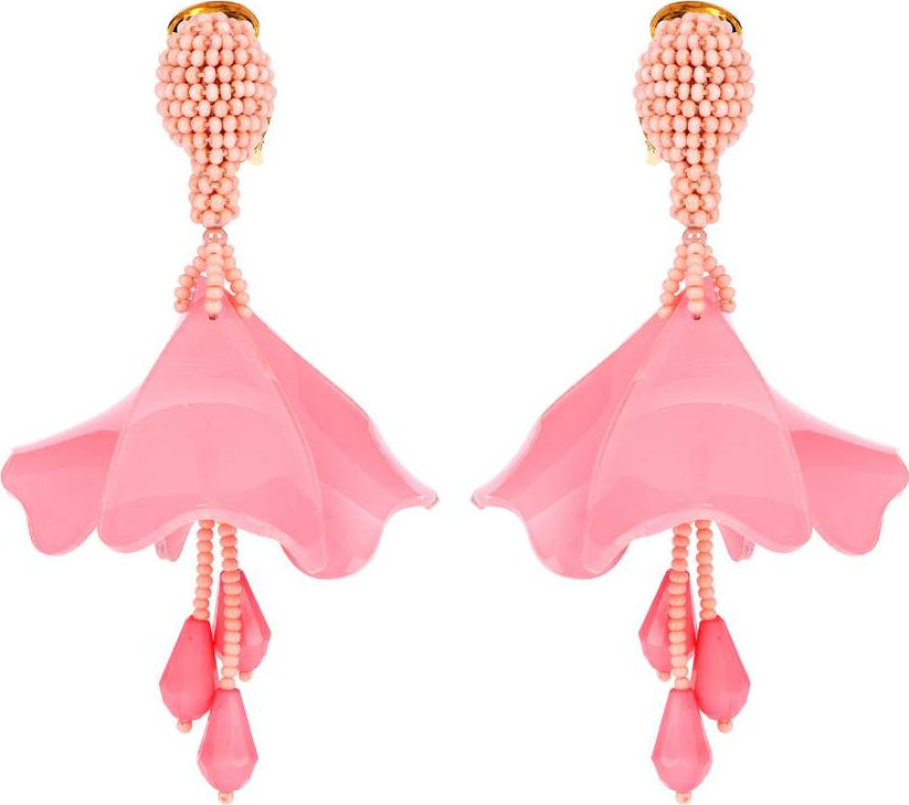 Oscar De La Renta Impatiens Mini earrings