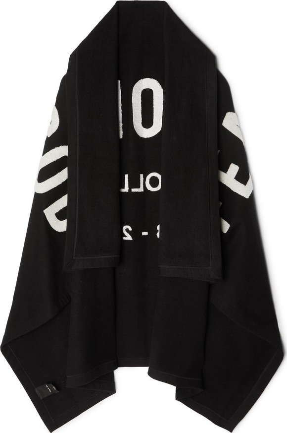 Fear of God Logo-Appliquéd Loopback Cotton-Jersey Blanket
