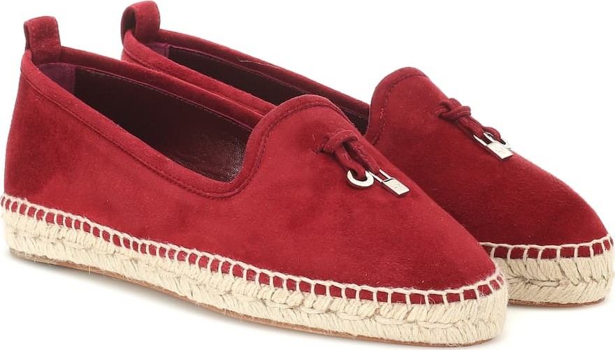 Loro Piana My Charms suede espadrilles