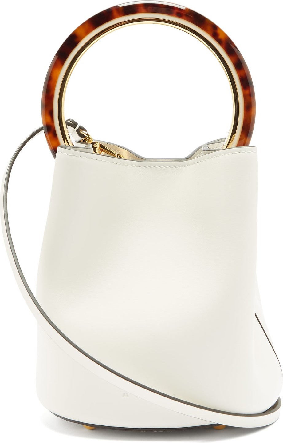 Marni Pannier leather bucket bag