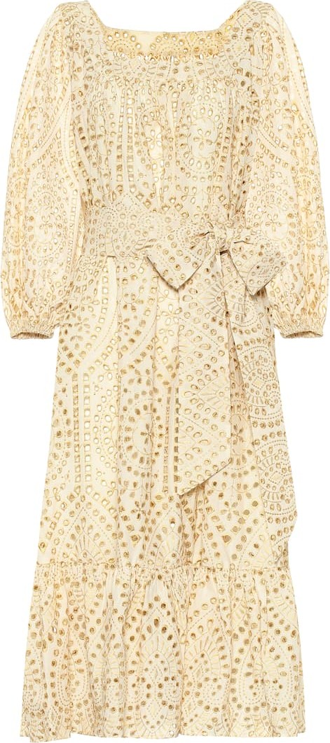 Lisa Marie Fernandez Laure eyelet cotton dress