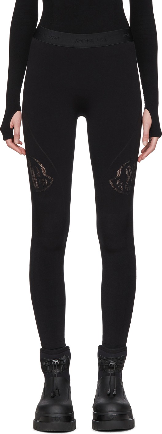 Moncler Genius 6 Moncler 1017 ALYX 9SM Black Logo Leggings Moncler Genius 6 Moncler 1017 ALYX 9SM Black Logo Leggings