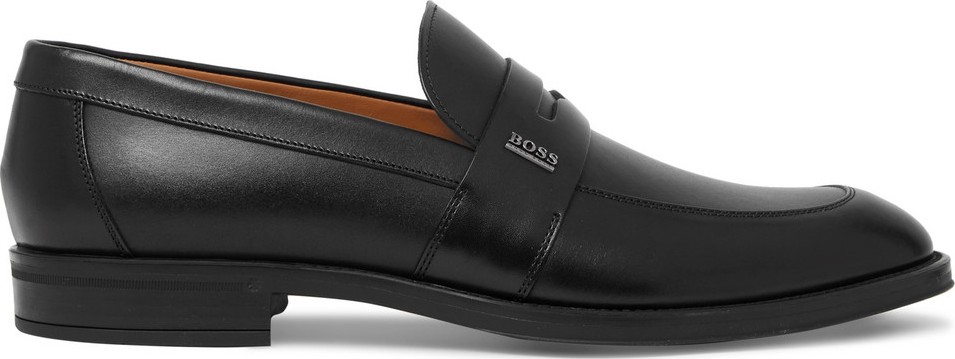 HUGO BOSS Coventry Leather Penny Loafers