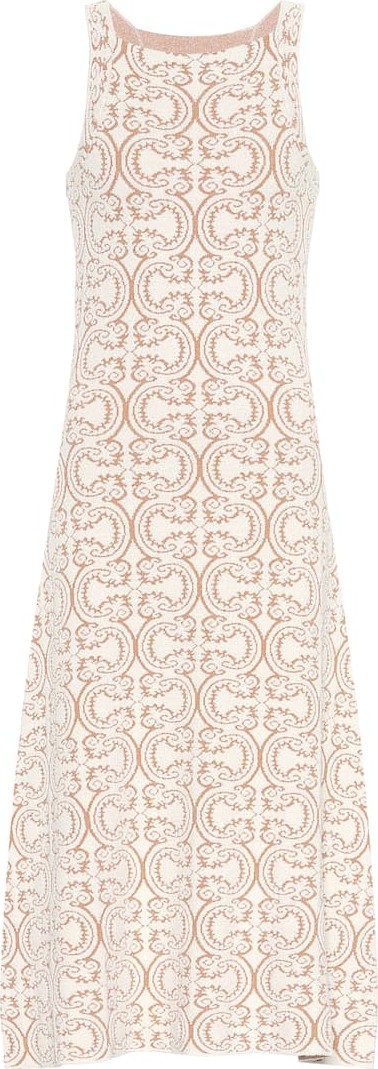 Jil Sander Cotton-blend knit dress