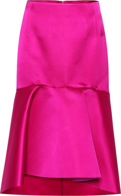 Balenciaga Silk satin skirt