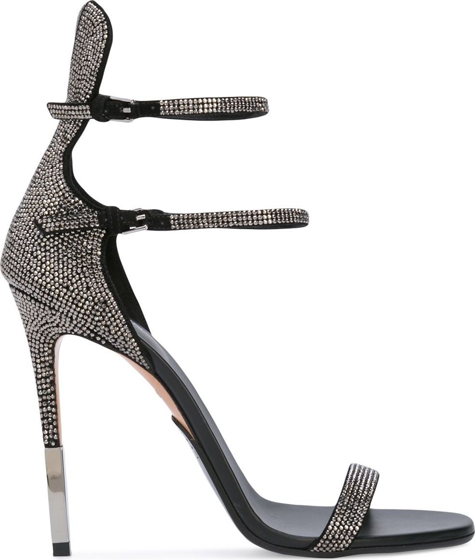 Balmain crystal embellished sandals