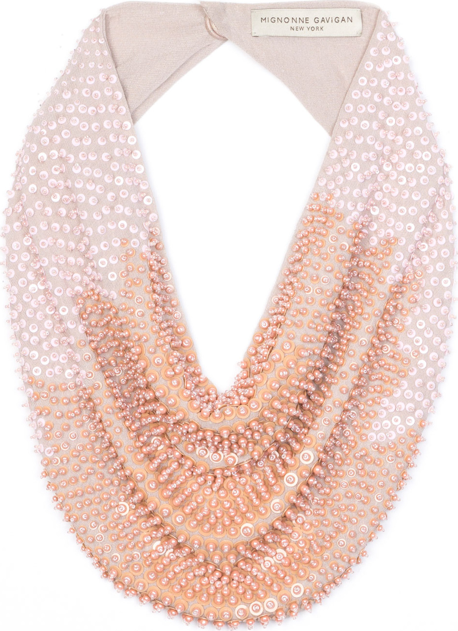 Mignonne Gavigan New York Tanya Scarf Necklace w/ Sequins