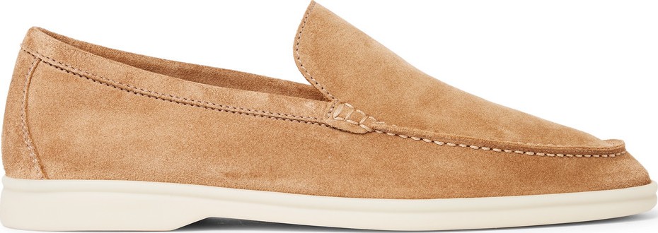Loro Piana Summer Walk Suede Loafers