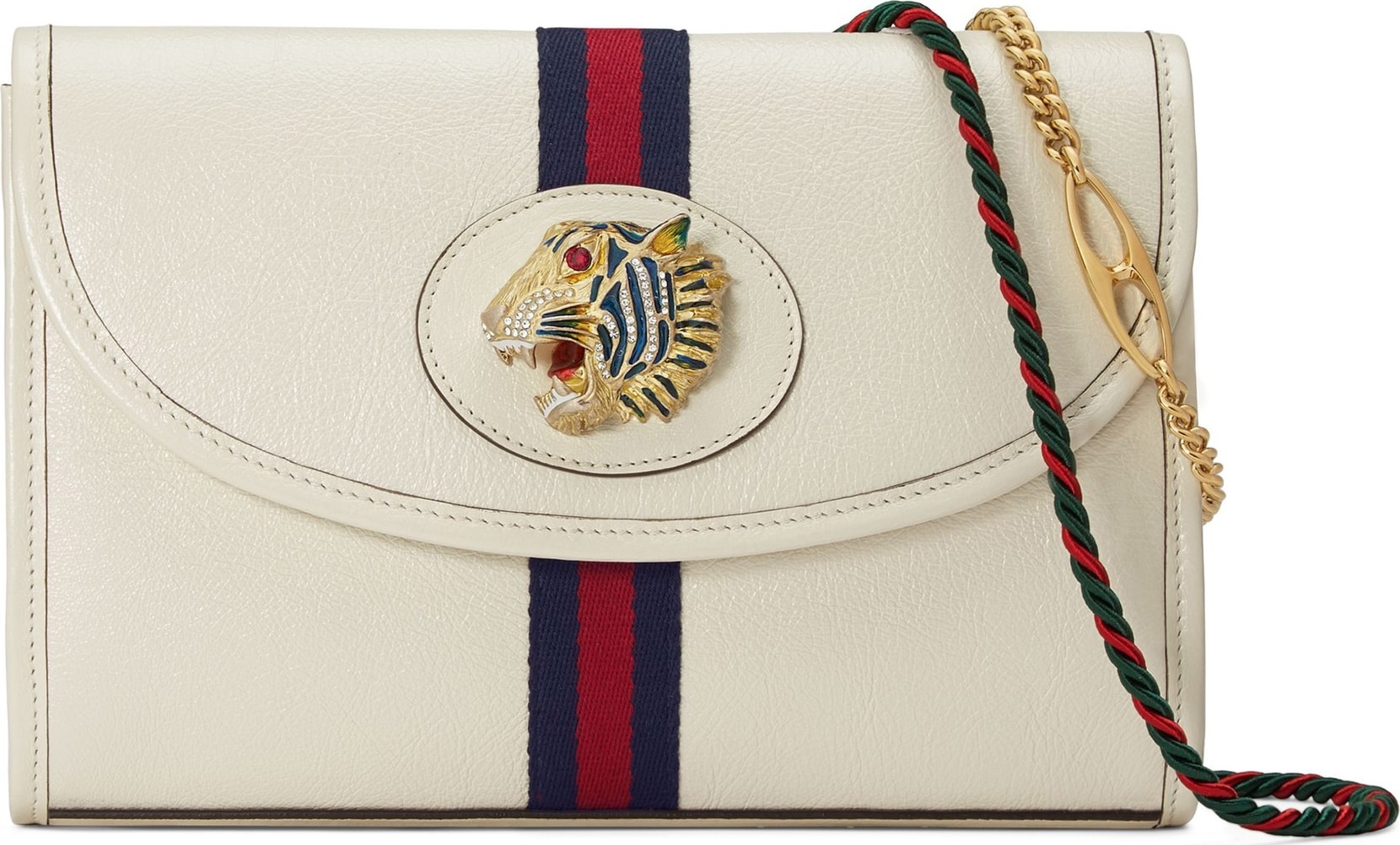 Gucci Small Linea Rajah Leather Shoulder Bag