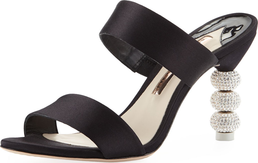 Sophia Webster Rosalind Crystal Slide Mules