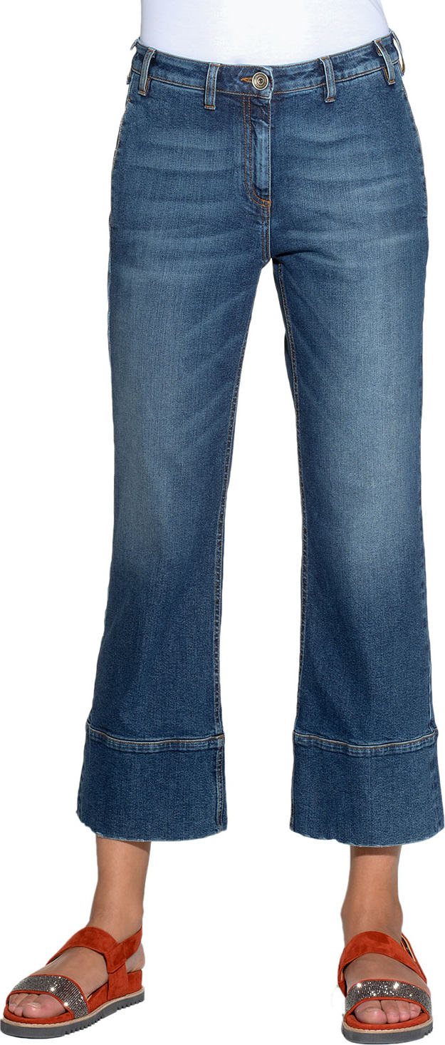 Eleventy Cropped Flare Jeans