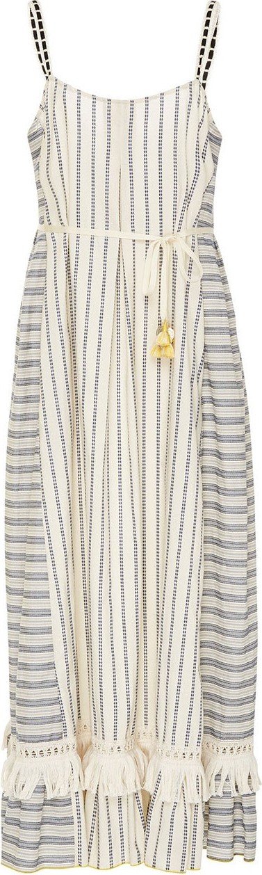 LemLem Ami Fringe Maxi Dress