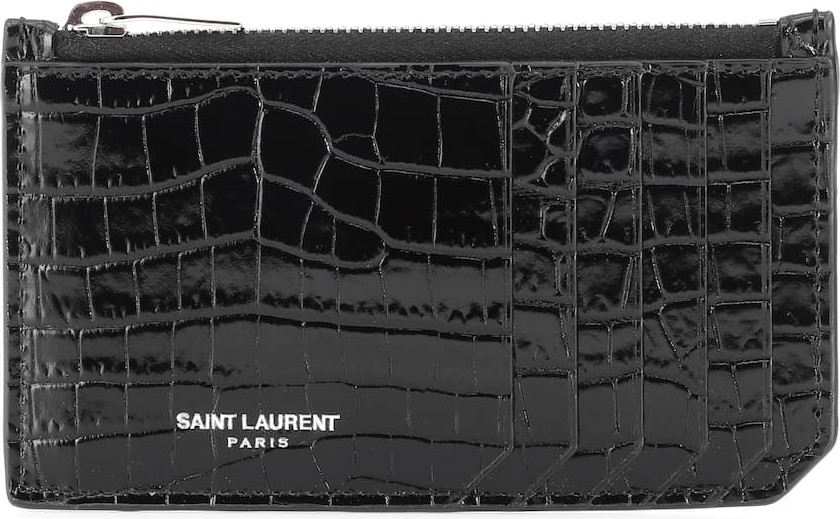 Saint Laurent Classic Paris leather card holder